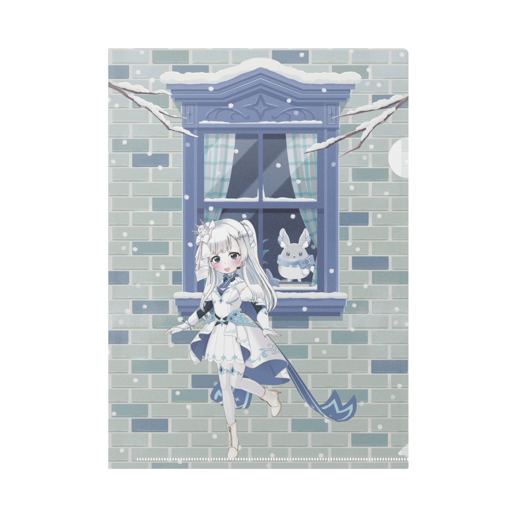 【天海 くらげ】12月冬コーデ-クリアファイル-G0882
