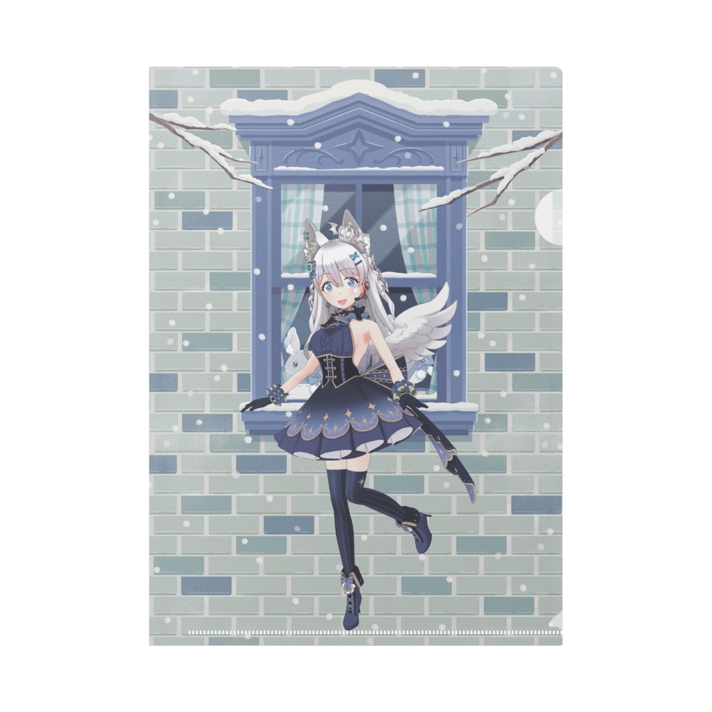 【恋】12月冬コーデ-クリアファイル-G1081