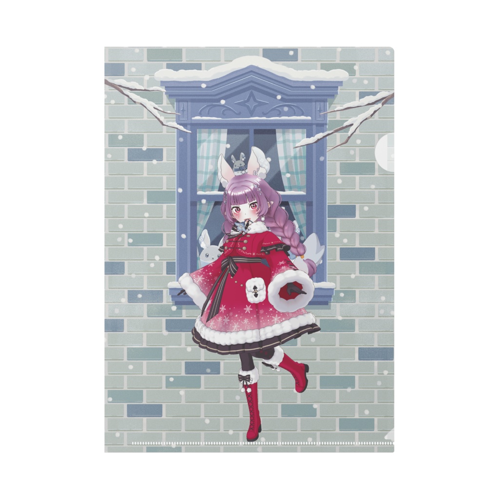 【翠】12月冬コーデ-クリアファイル-G0819