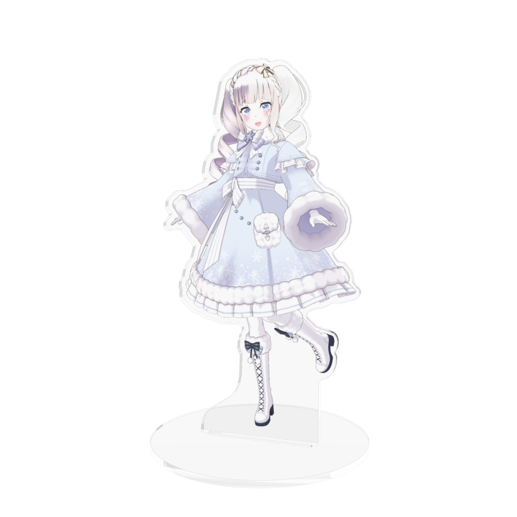 【びすにゃ】12月冬コーデ-アクスタ-G0384