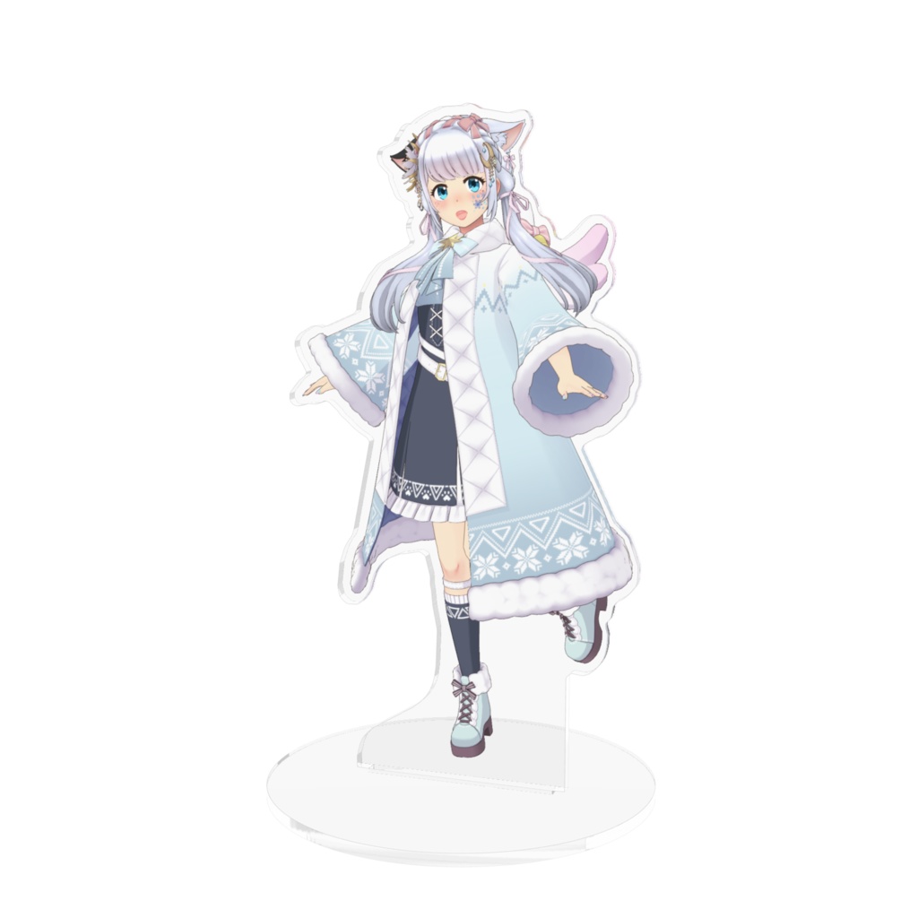 【シロ子】12月冬コーデ-アクスタ-G0239