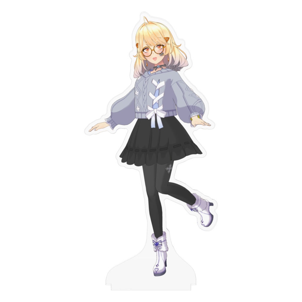 【ポテト】12月冬コーデ-アクスタ-G0413