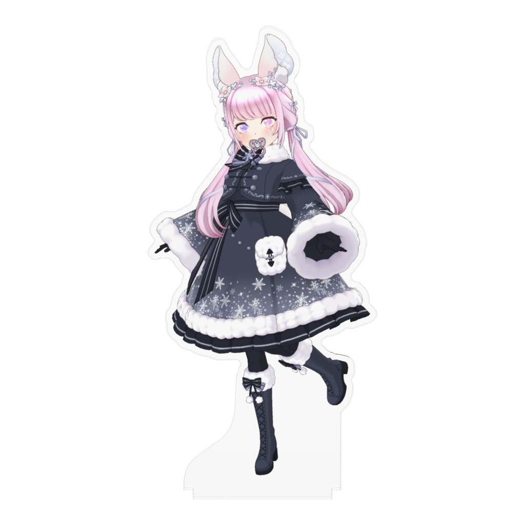 【兎上 るあ】12月冬コーデ-アクスタ-G0897