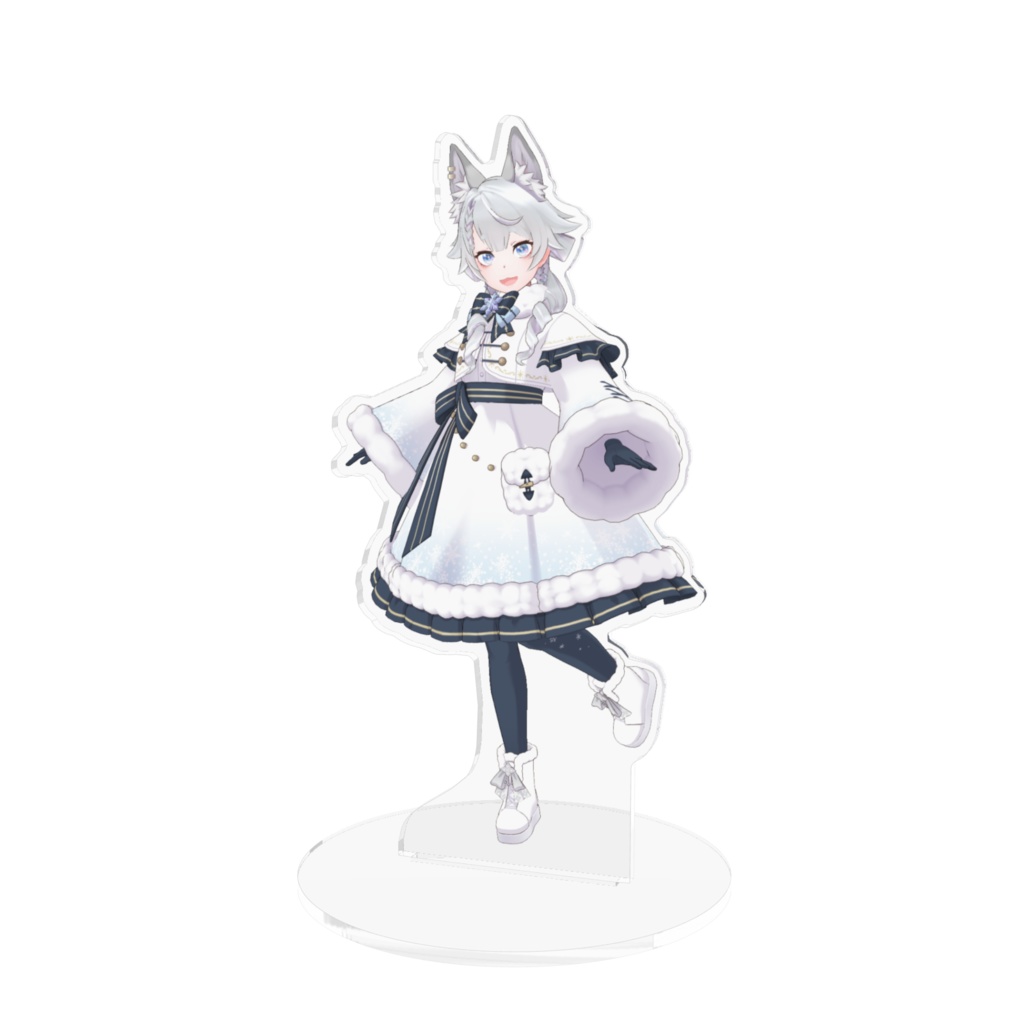 【吠成アマネ】12月冬コーデ-アクスタ-G1004