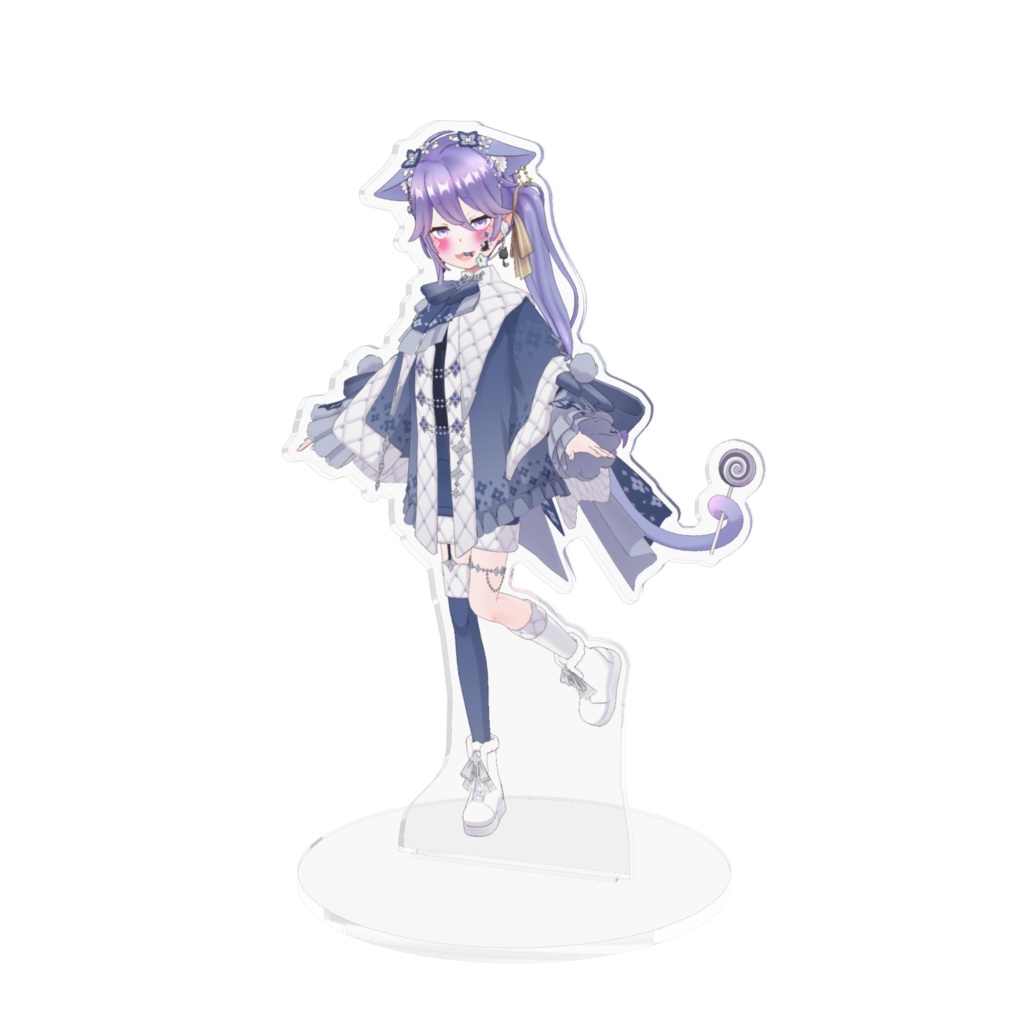 【夜雪 冬桜】12月冬コーデ-アクスタ-G1034