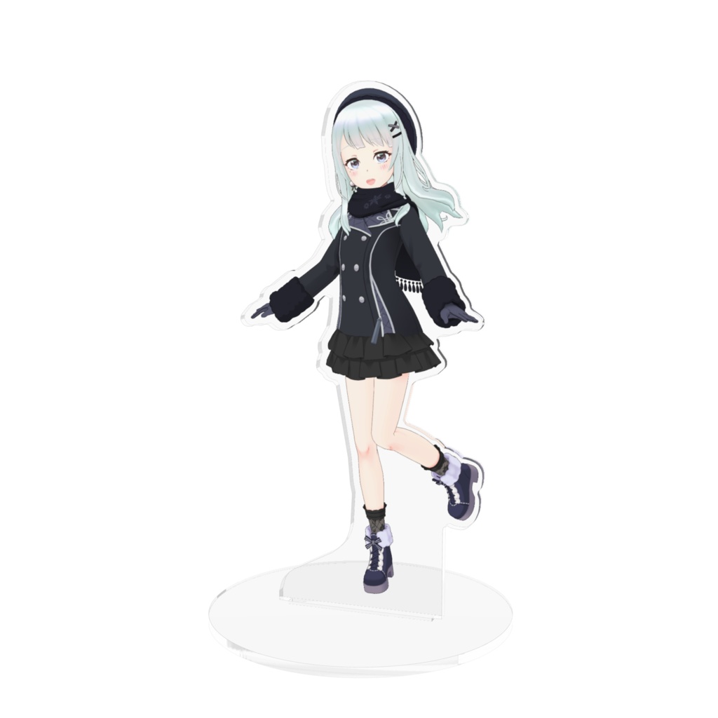 【幽花くぷら】12月冬コーデ-アクスタ-G1050