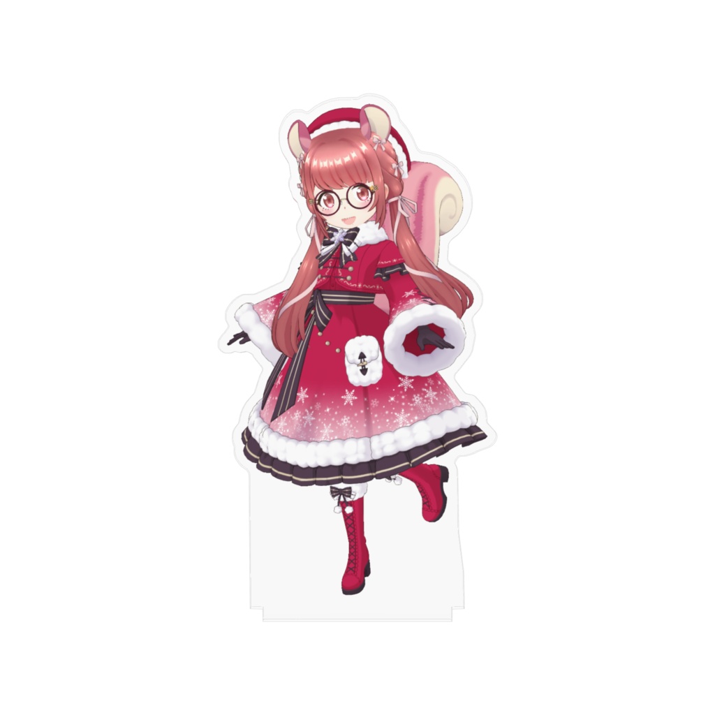 【愛栗鼠 ひな】12月冬コーデ-アクスタ-G0567