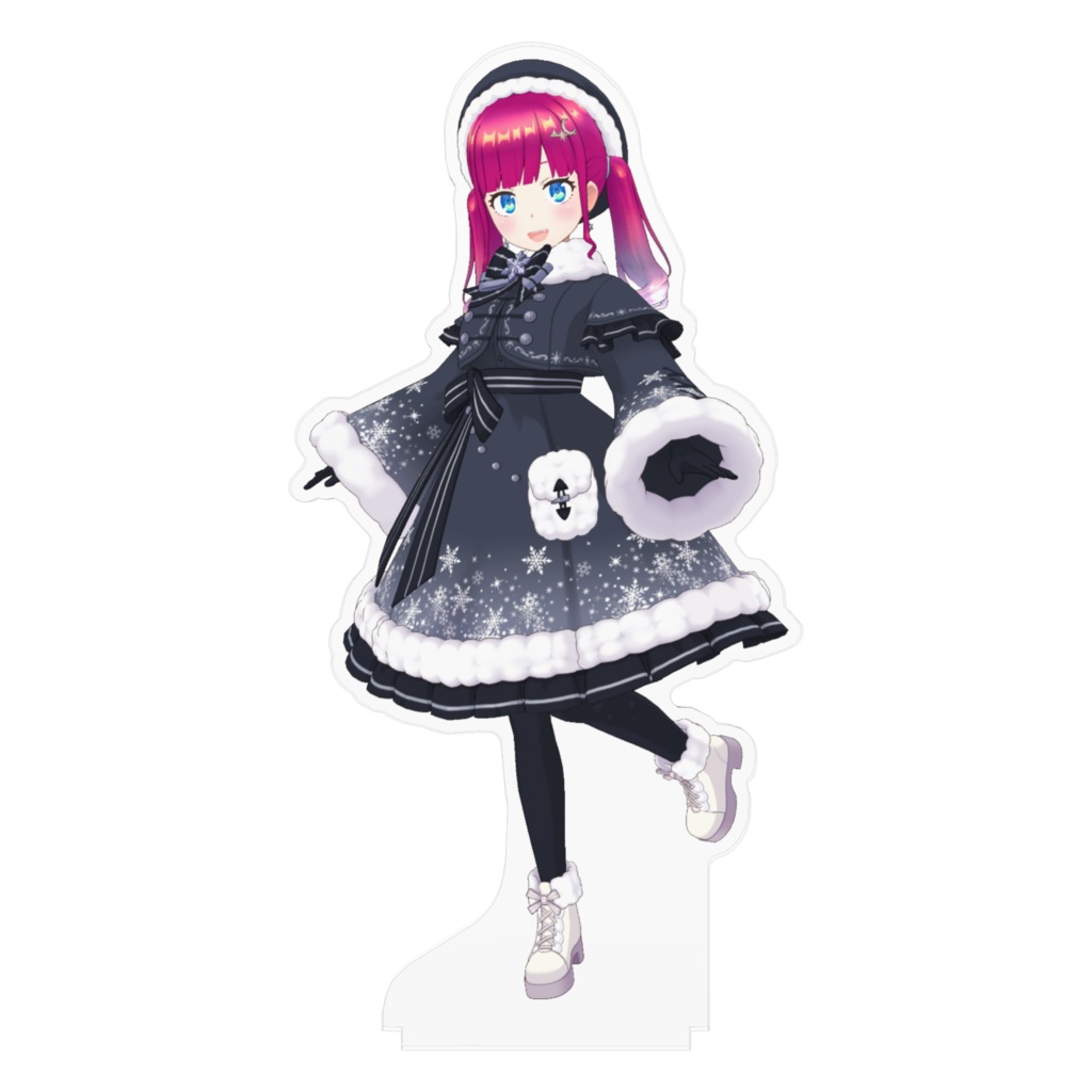 【柚花あるる】12月冬コーデ-アクスタ-G1051