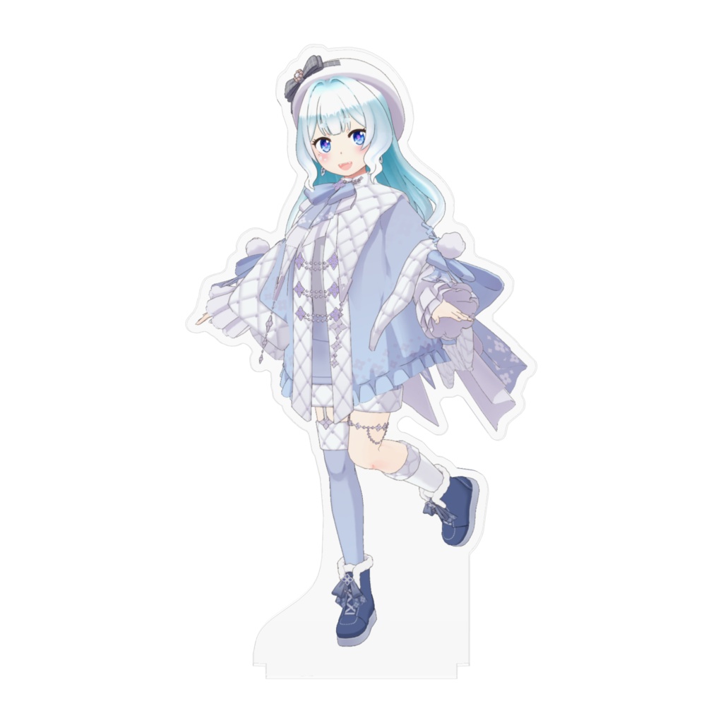 【浮羽ふわり】12月冬コーデ-アクスタ-G0984
