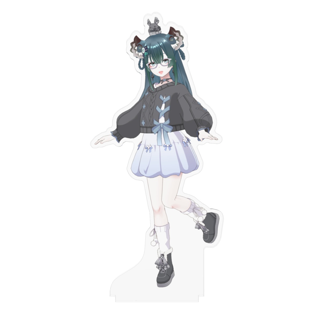 【稲庭こまち】12月冬コーデ-アクスタ-G0578