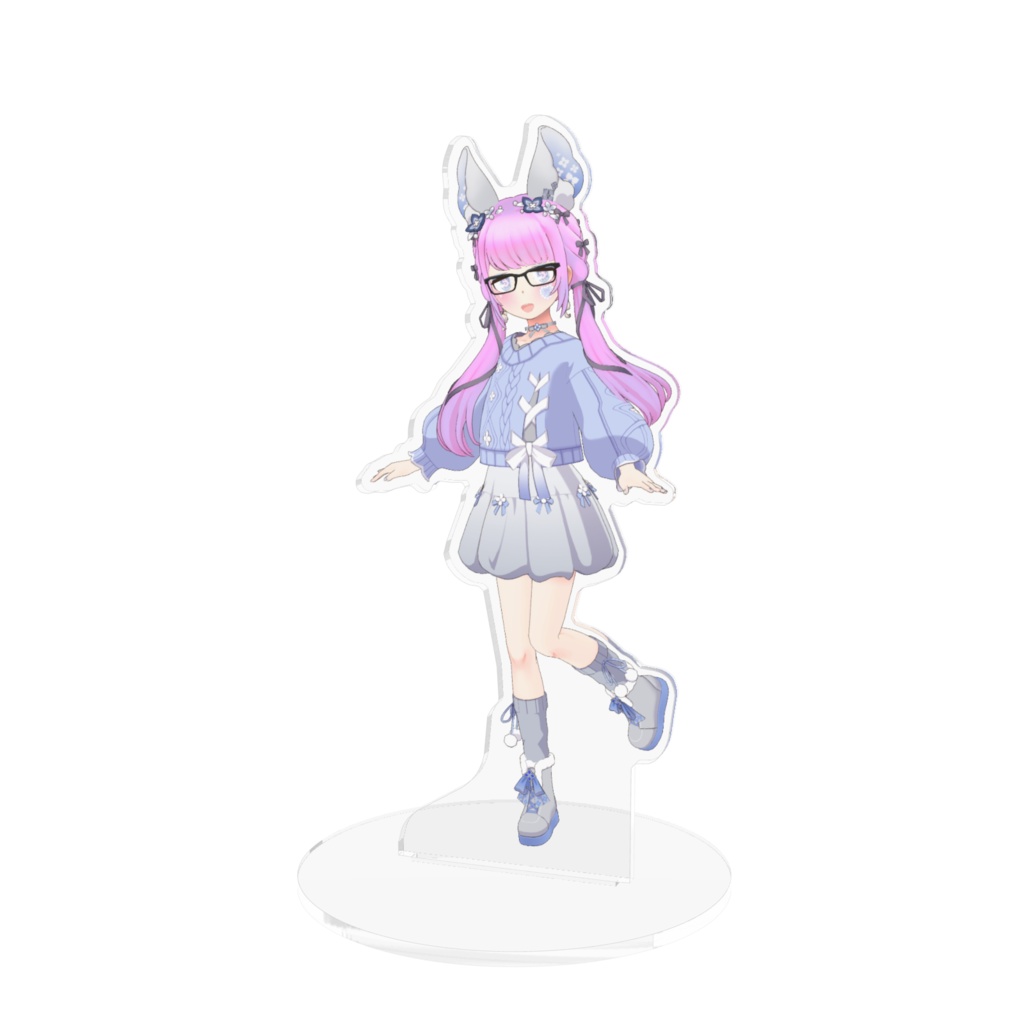 【豹凪 ひょうな】12月冬コーデ-アクスタ-G0980