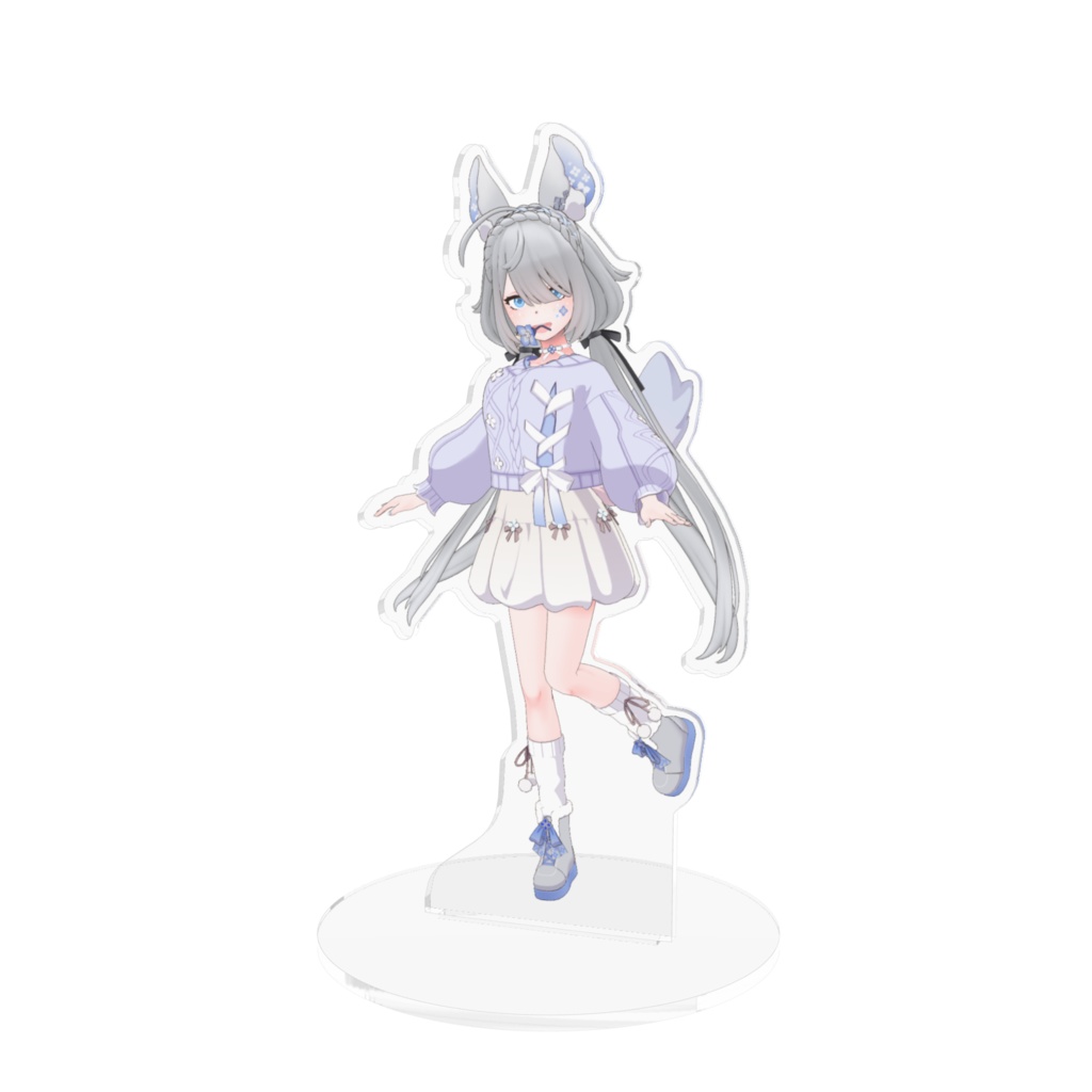 【透明ふわり】12月冬コーデ-アクスタ-G0915