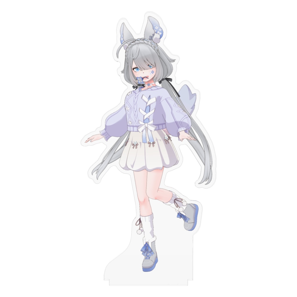 【透明ふわり】12月冬コーデ-アクスタ-G0915