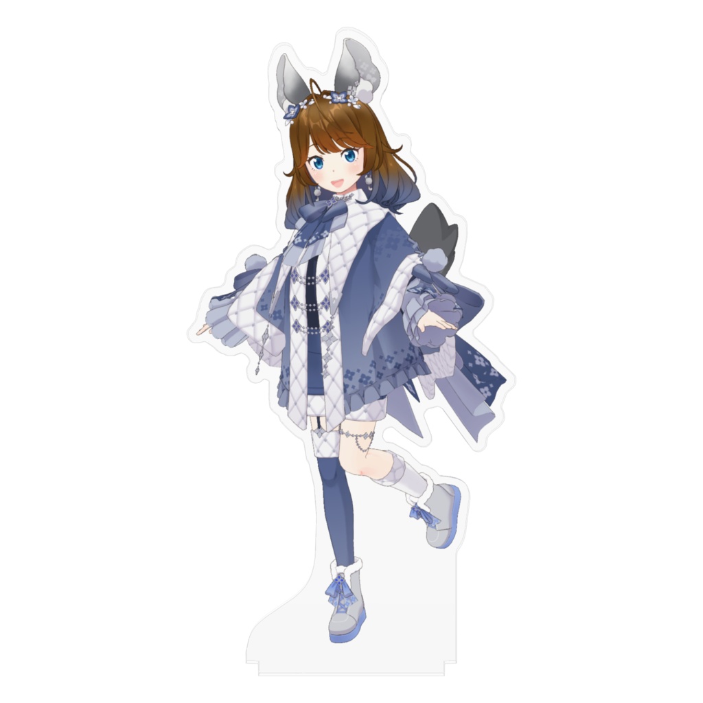 【雷花】12月冬コーデ-アクスタ-G1067