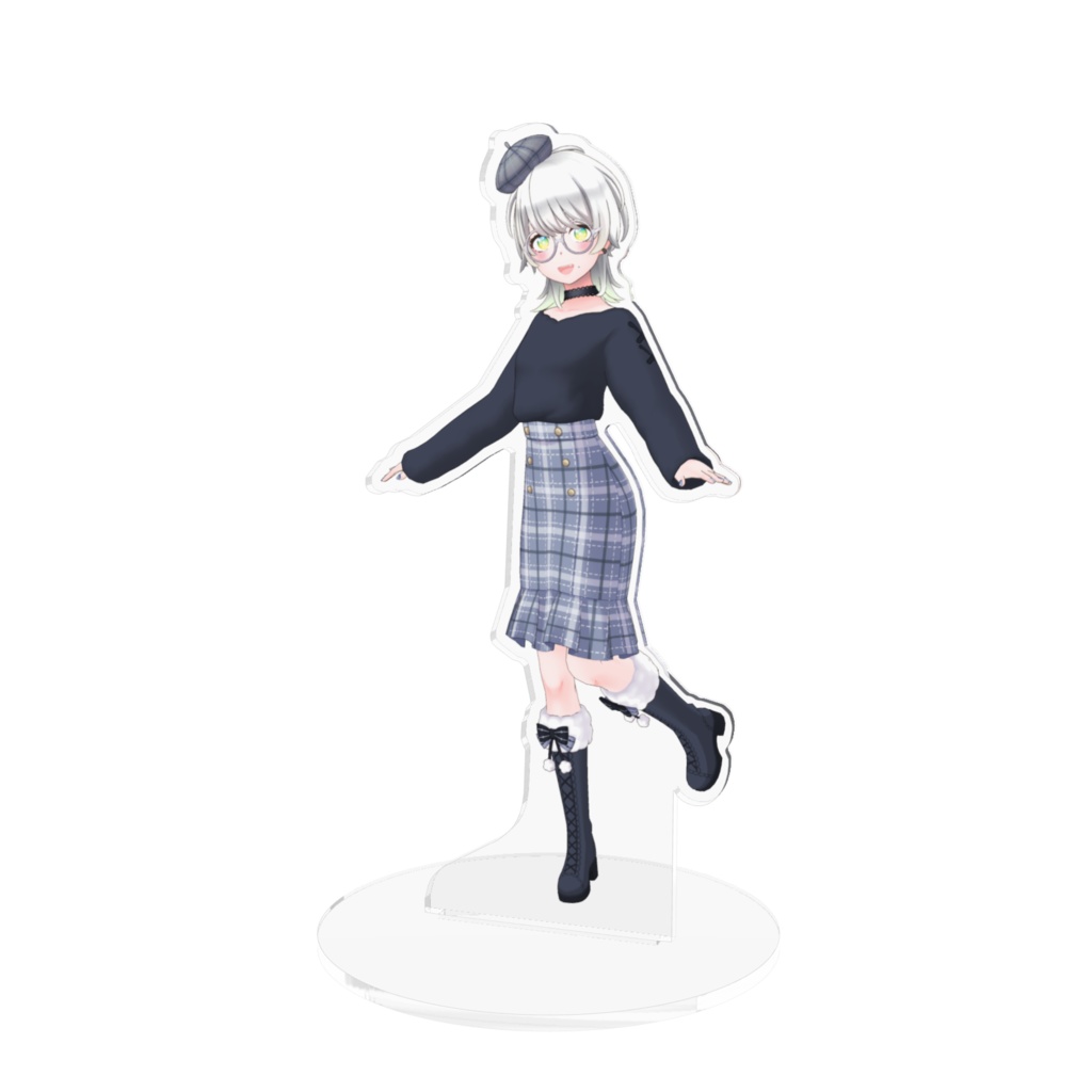 【麻芽乃 笑】12月冬コーデ-アクスタ-G1008