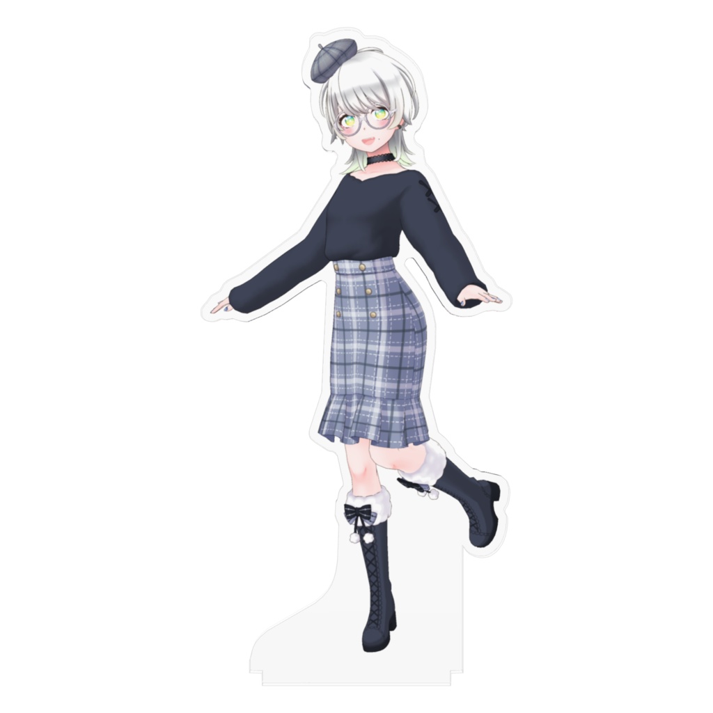 【麻芽乃 笑】12月冬コーデ-アクスタ-G1008