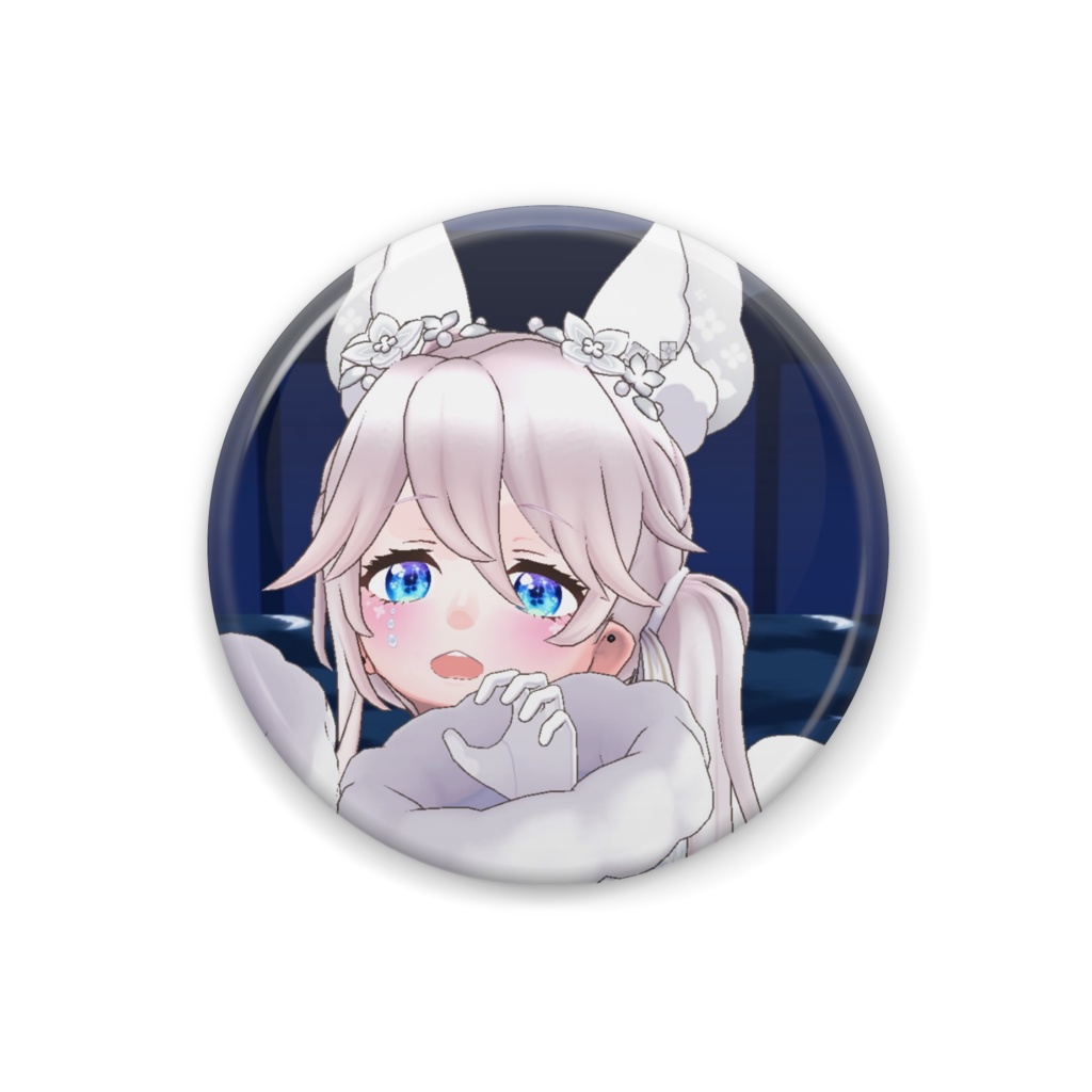 【ギズモちゃん。】12月冬コーデ-缶バッジ-G0164