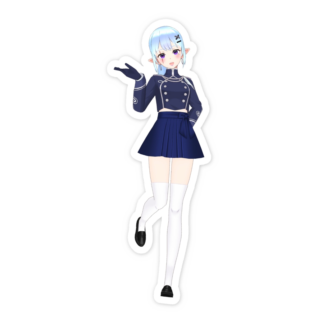 【Aimu Ka】01月記念日-スマホステッカーG0234