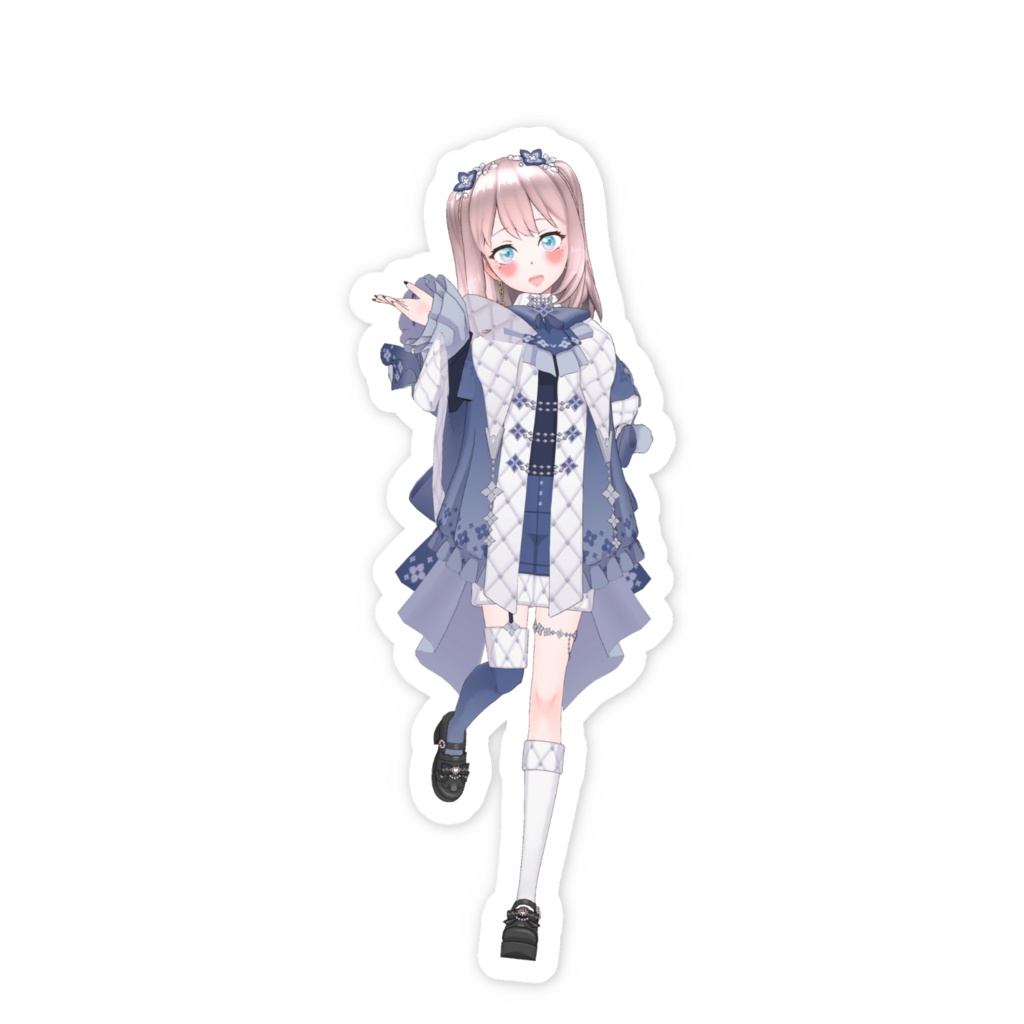 【moca】01月記念日-スマホステッカーG0405