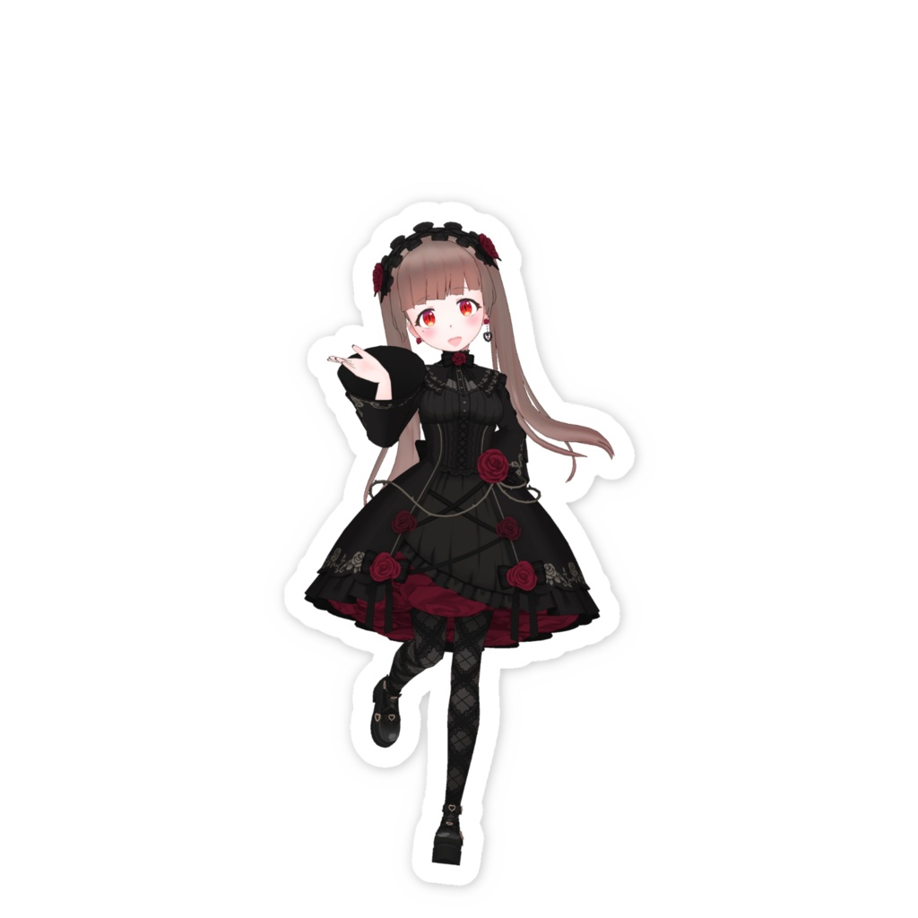 【おてち】01月記念日-スマホステッカーG1036