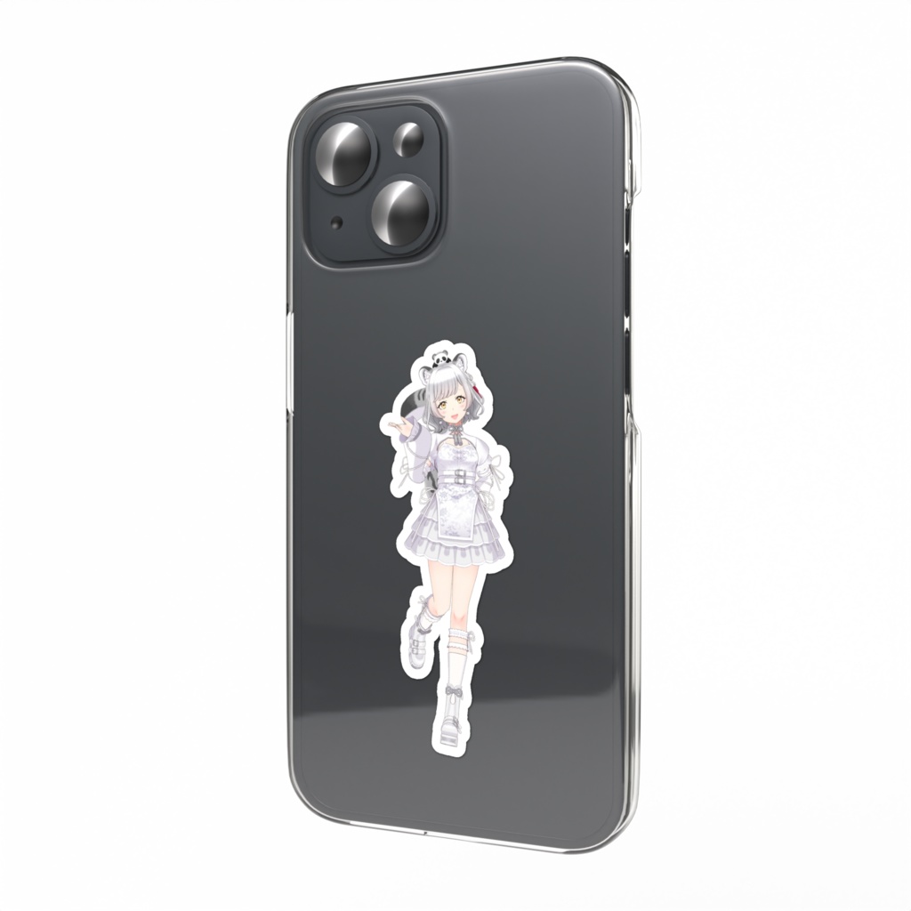 【しろとら】01月記念日-スマホステッカーG1082