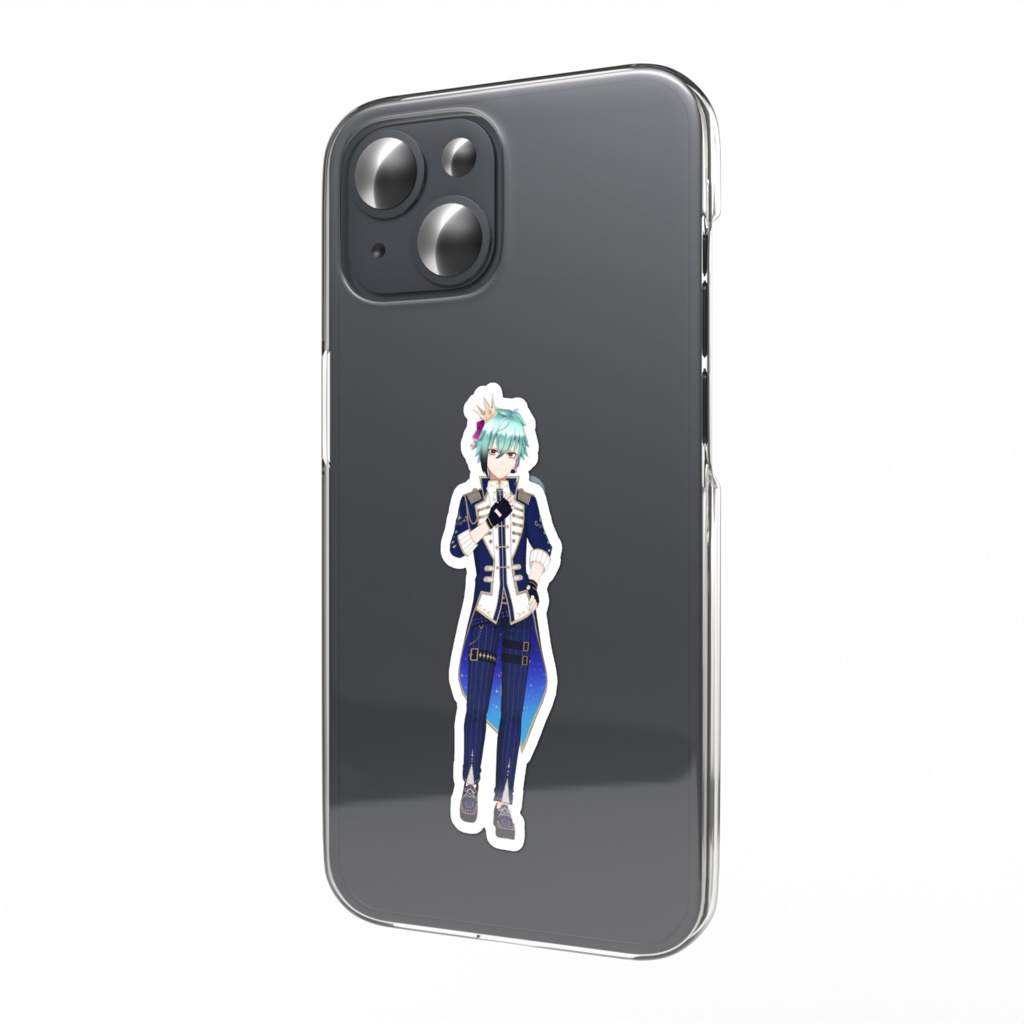 【まあぬ豆】01月記念日-スマホステッカーG1074