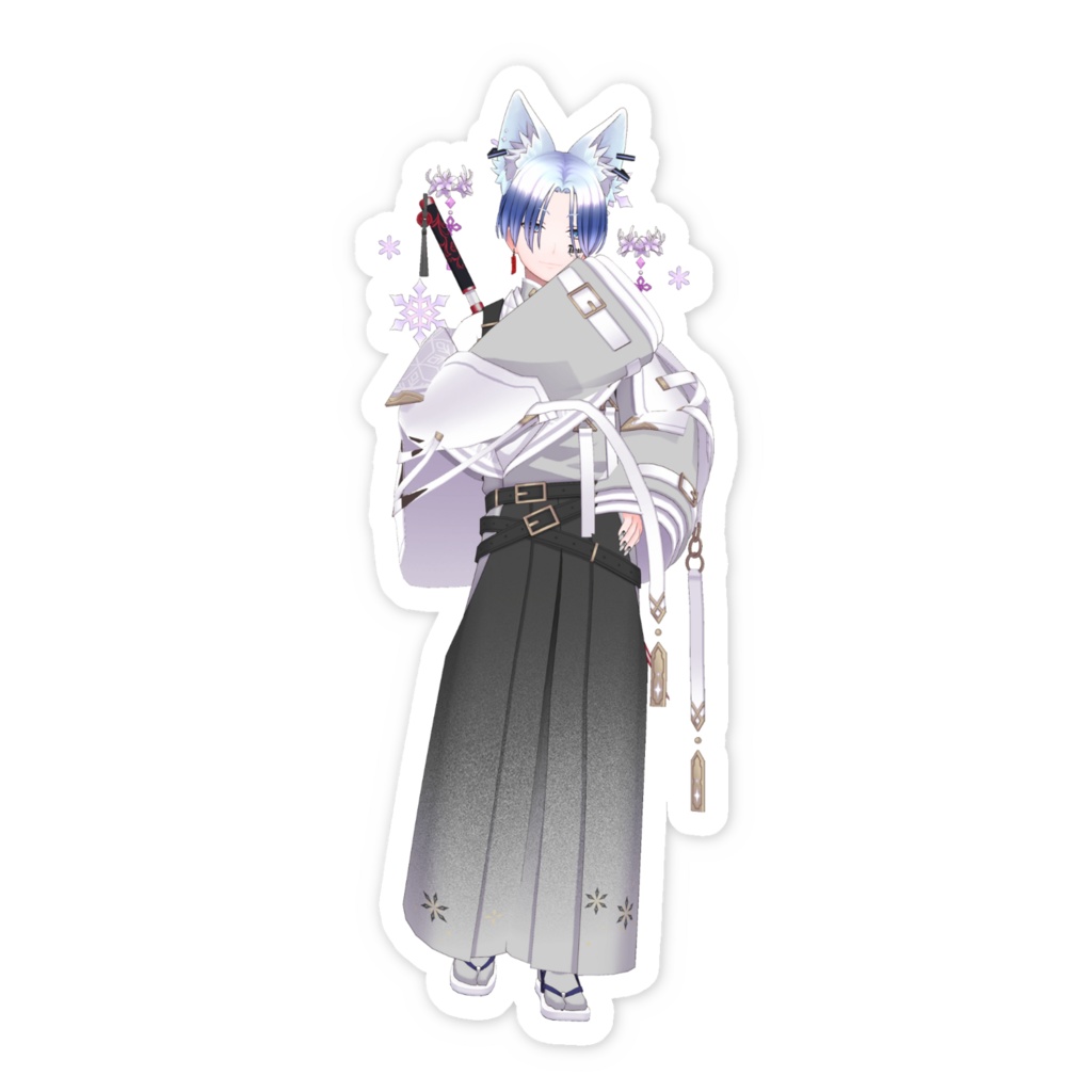【ろある】01月記念日-スマホステッカーG1173