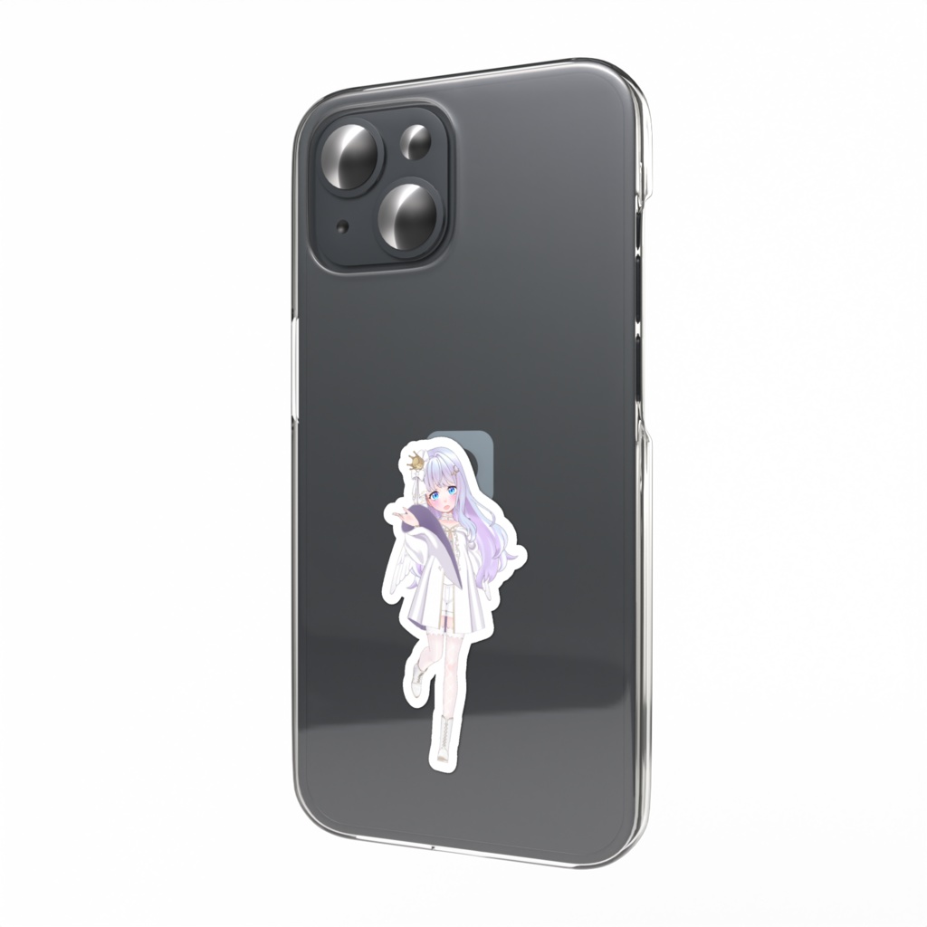 【ギズモちゃん。】01月記念日-スマホステッカーG1089