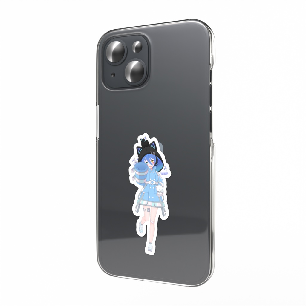 【キュー】01月記念日-スマホステッカーG0012