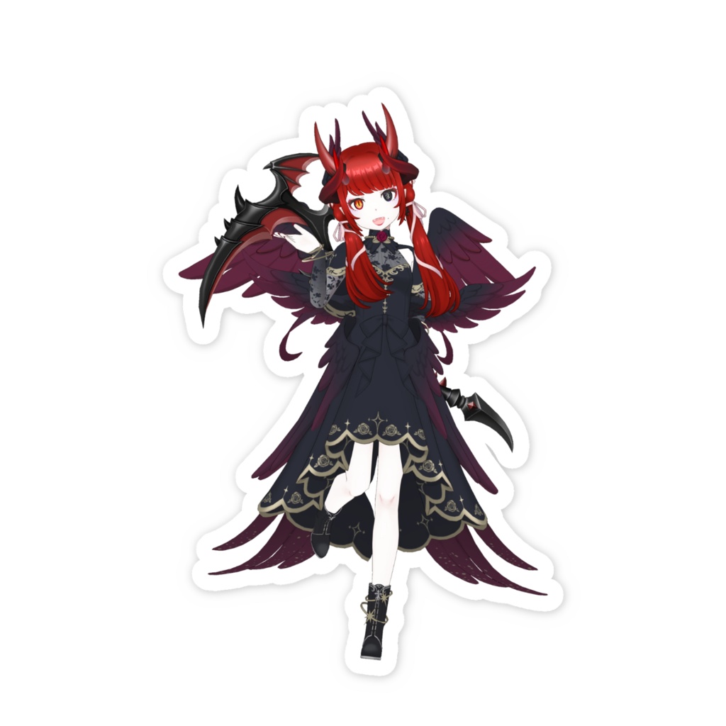 【クルミコ】01月記念日-スマホステッカーG0470