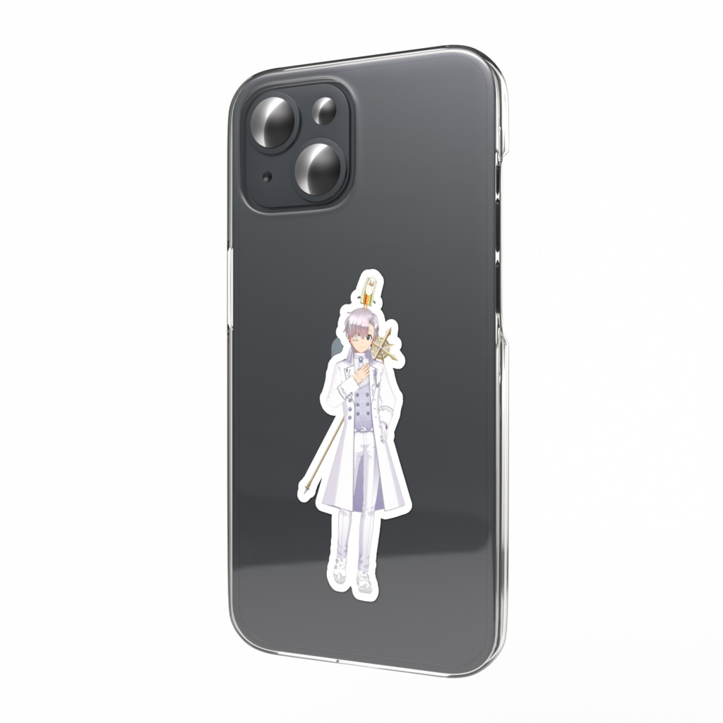 【ペレ先輩】01月記念日-スマホステッカーG1031