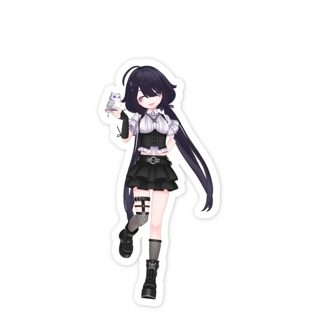 【マカコ】01月記念日-スマホステッカーG0046