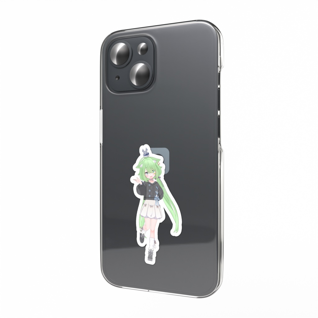 【ユナ】01月記念日-スマホステッカーG0830