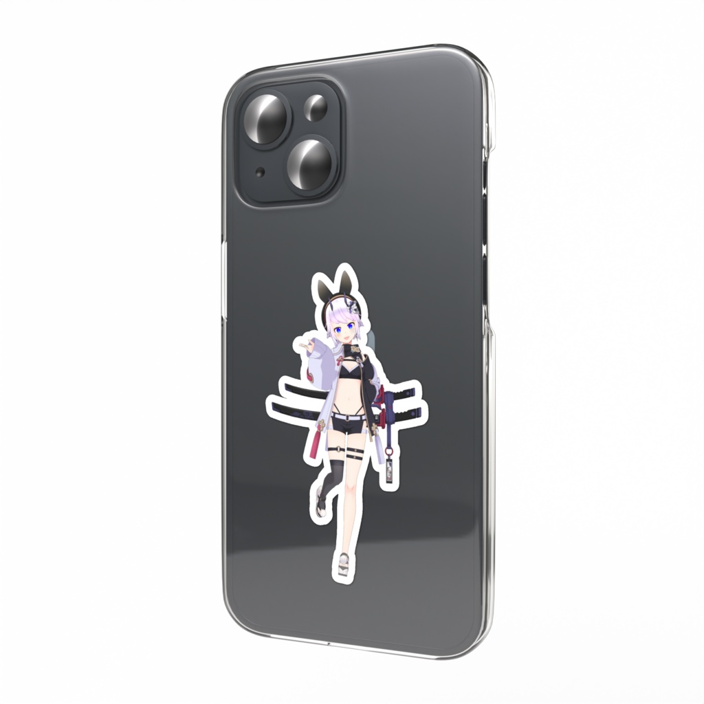 【冬月 莉音@321】01月記念日-スマホステッカーG0713