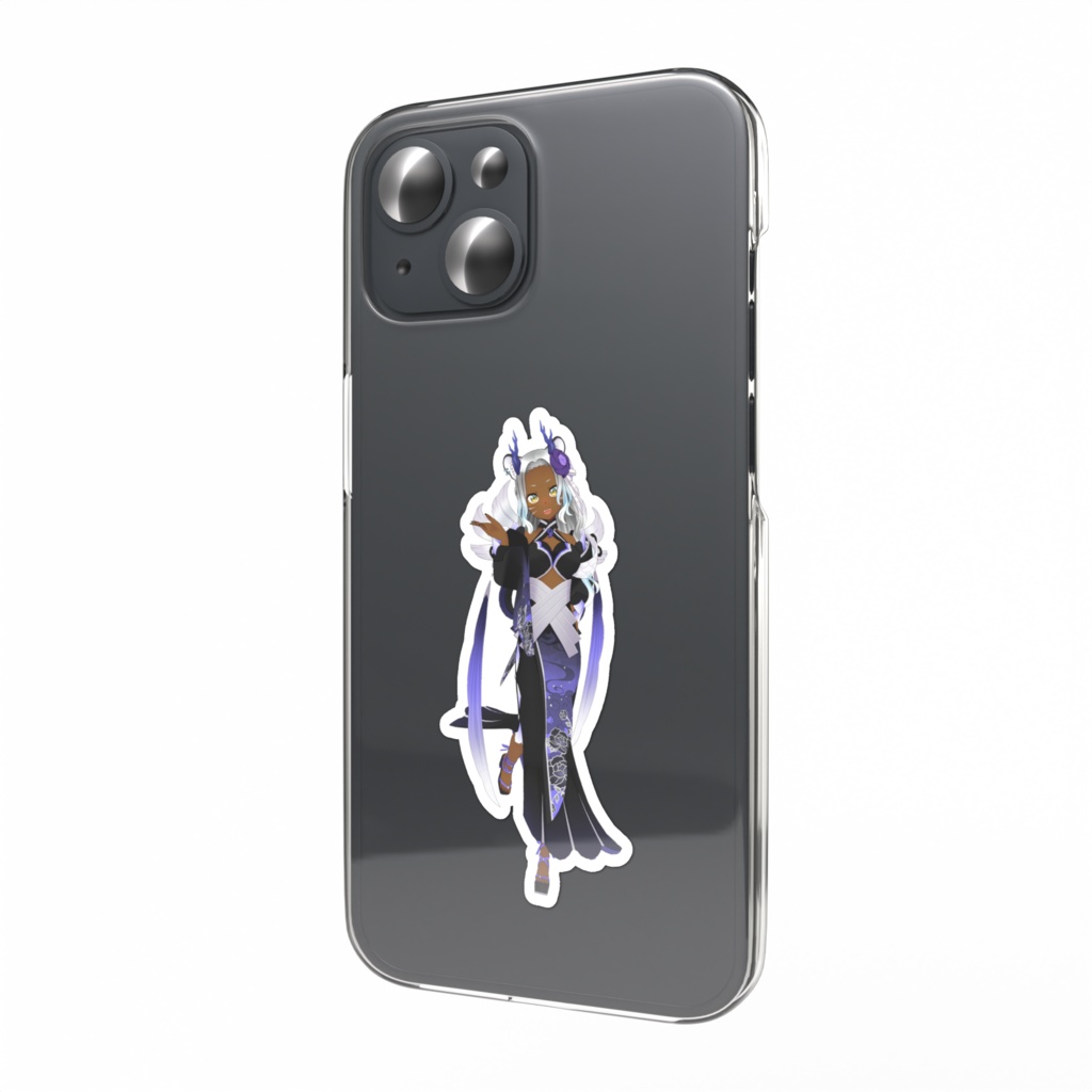 【凜々虎】01月記念日-スマホステッカーG0216