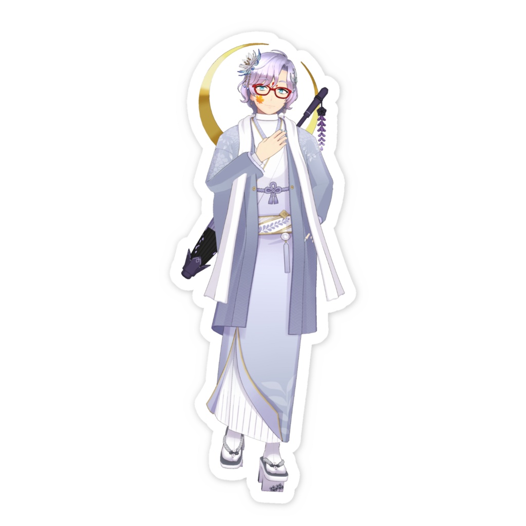 【千司明治】01月記念日-スマホステッカーG1010