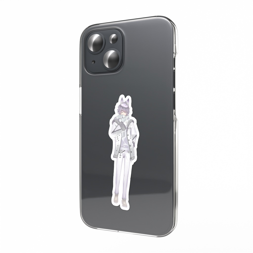 【宵待エル】01月記念日-スマホステッカーG0297