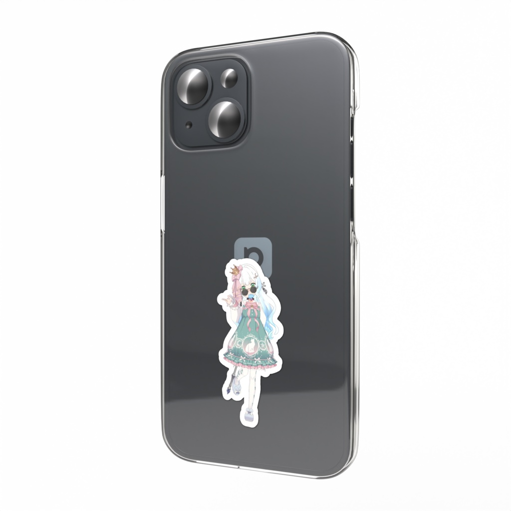 【望良 にゃんこ】01月記念日-スマホステッカーG0151