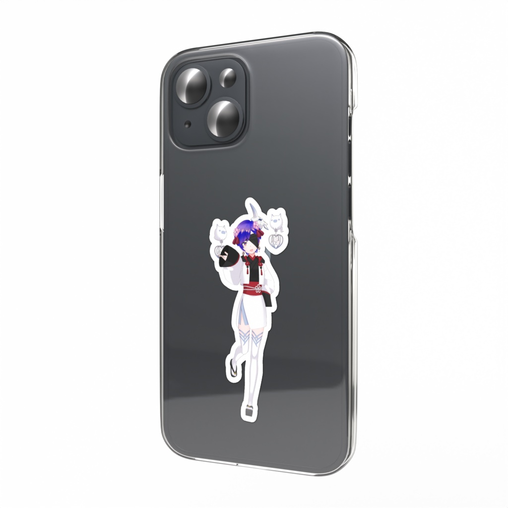 【歌緋メシル】01月記念日-スマホステッカーG0909