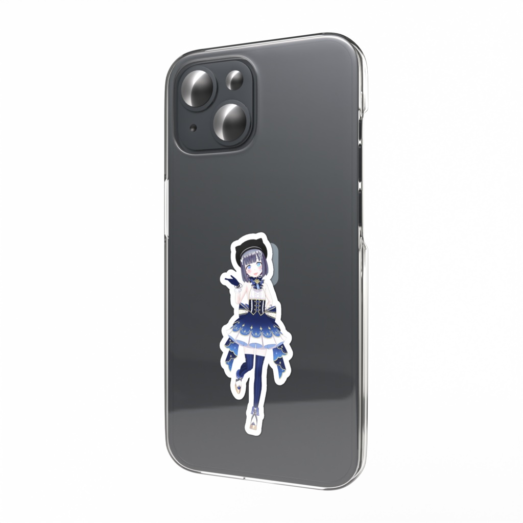 【海野ゆら】01月記念日-スマホステッカーG1079