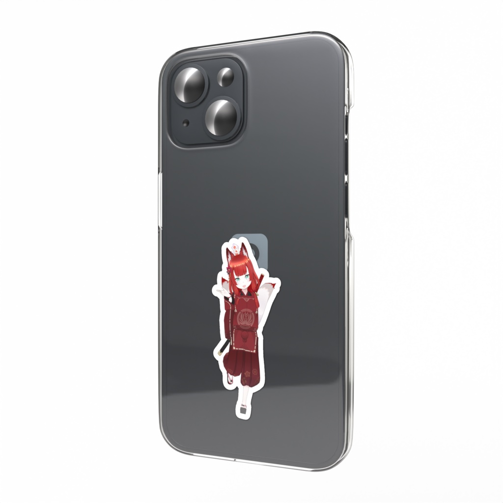 【空鏡神社 放浪大明神】01月記念日-スマホステッカーG0448