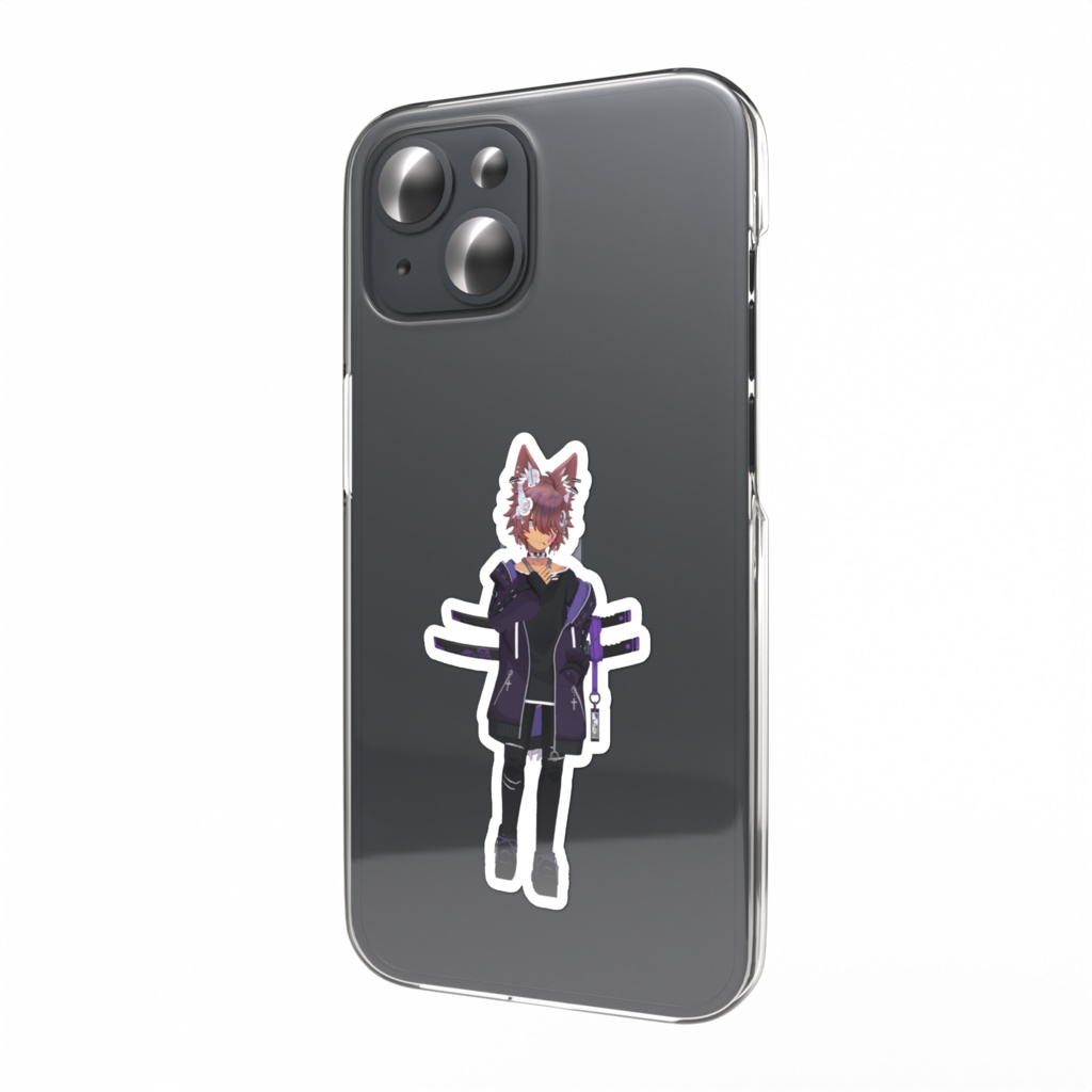 【結月 みく】01月記念日-スマホステッカーG0396