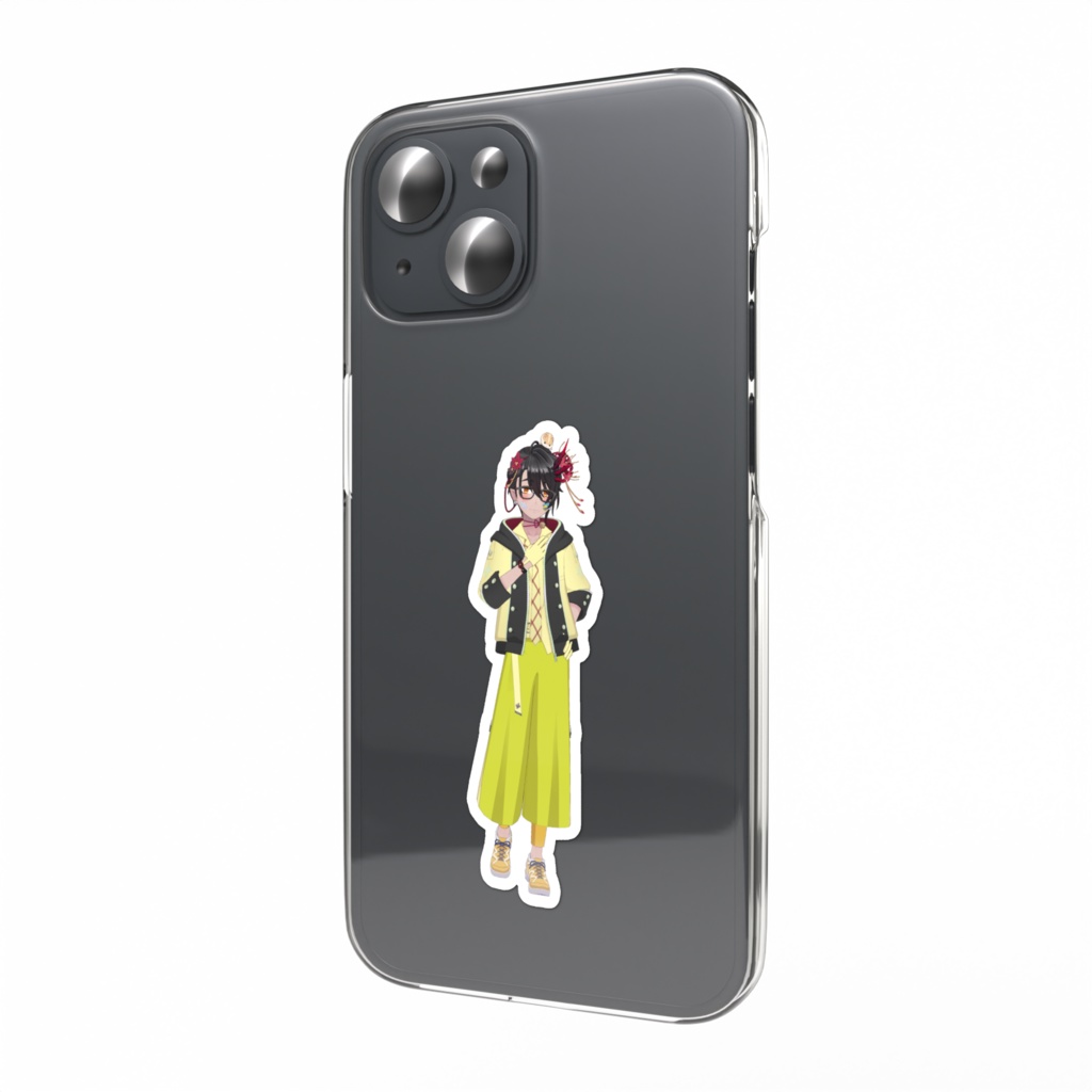 【綾川琥珀】01月記念日-スマホステッカーG0772