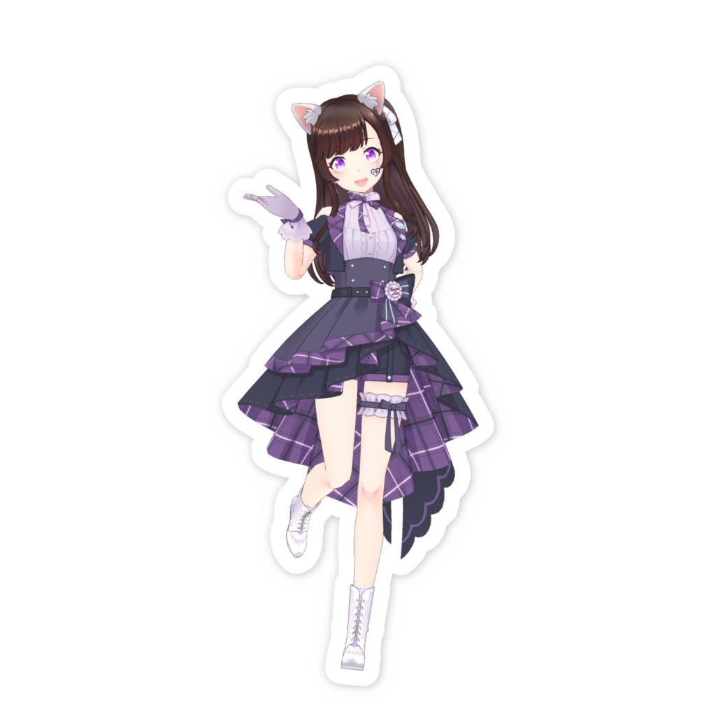 【華村 姫】01月記念日-スマホステッカーG1023