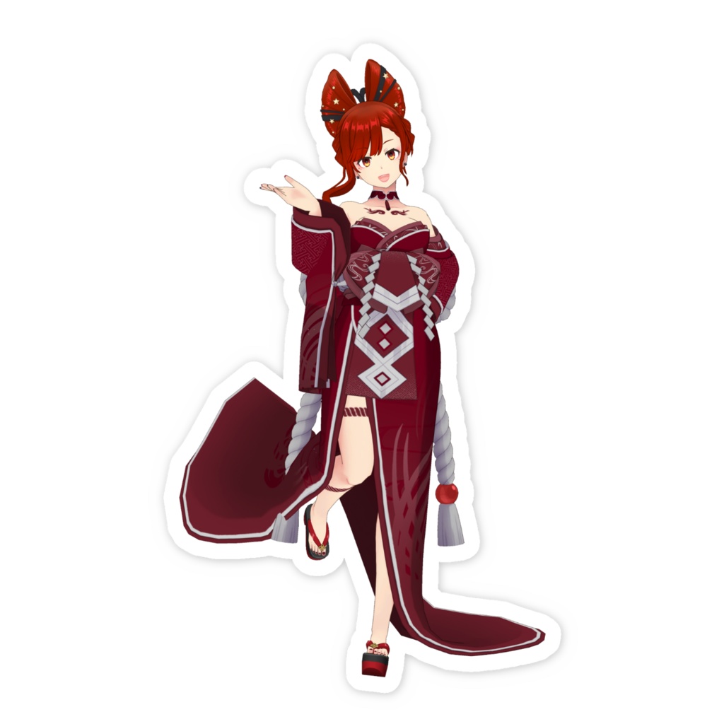 【西川奏】01月記念日-スマホステッカーG0564