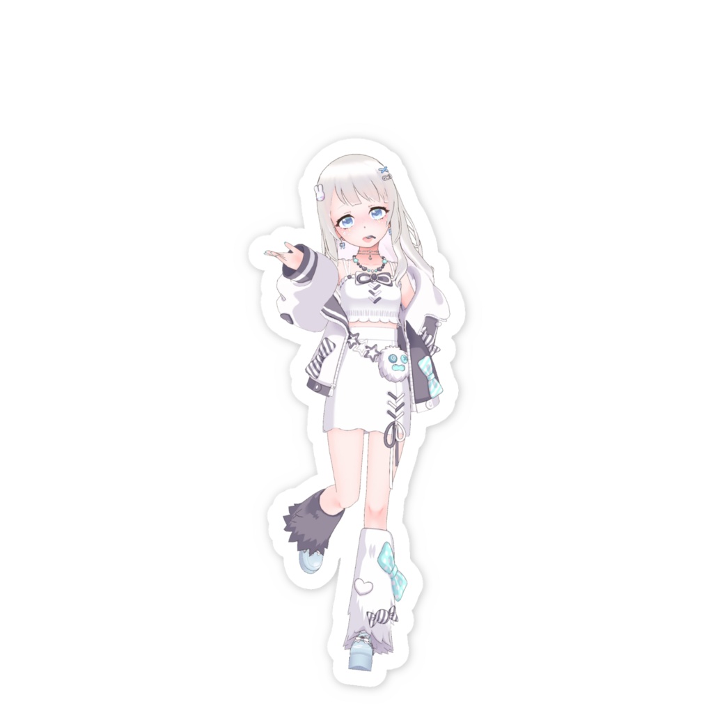 【詩乃翠】01月記念日-スマホステッカーG1247