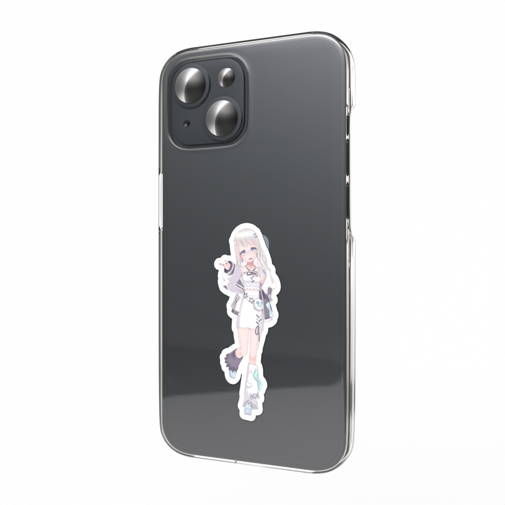 【詩乃翠】01月記念日-スマホステッカーG1247