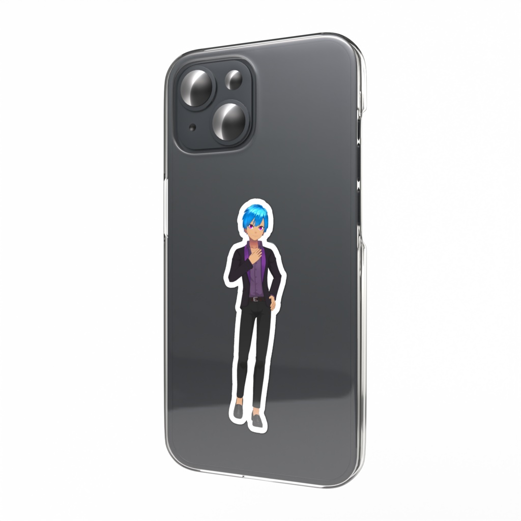 【輝蘭-kira-】01月記念日-スマホステッカーG0030