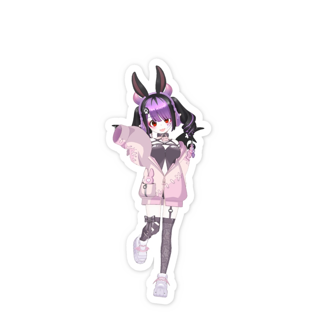 【酔兎猫にゃむる】01月記念日-スマホステッカーG0040