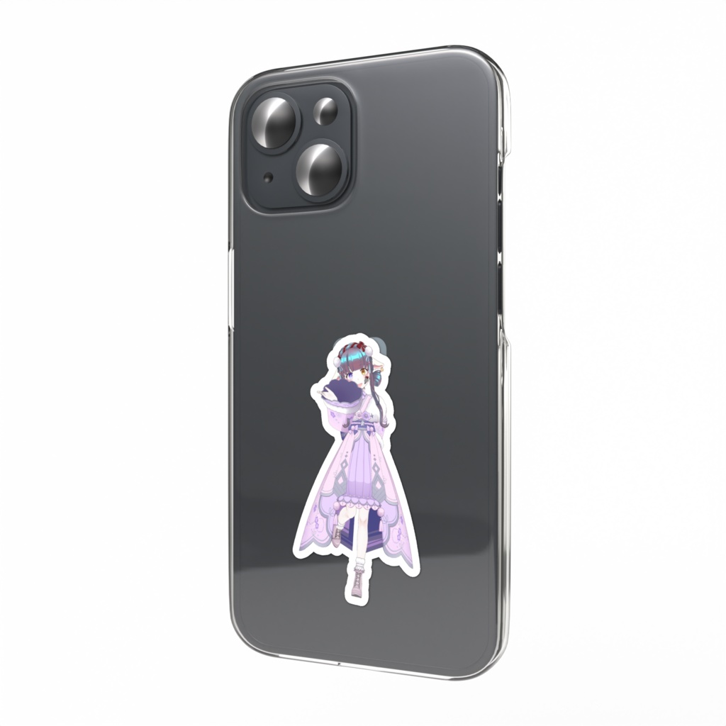 【雪羽ゆぅさぉ】01月記念日-スマホステッカーG1195